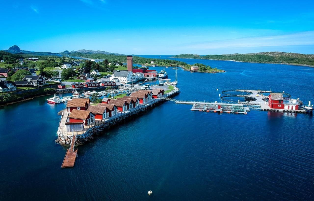 Hotel Norsk Havbrukssenter - Rorbuer Bronnoysund Exteriér fotografie