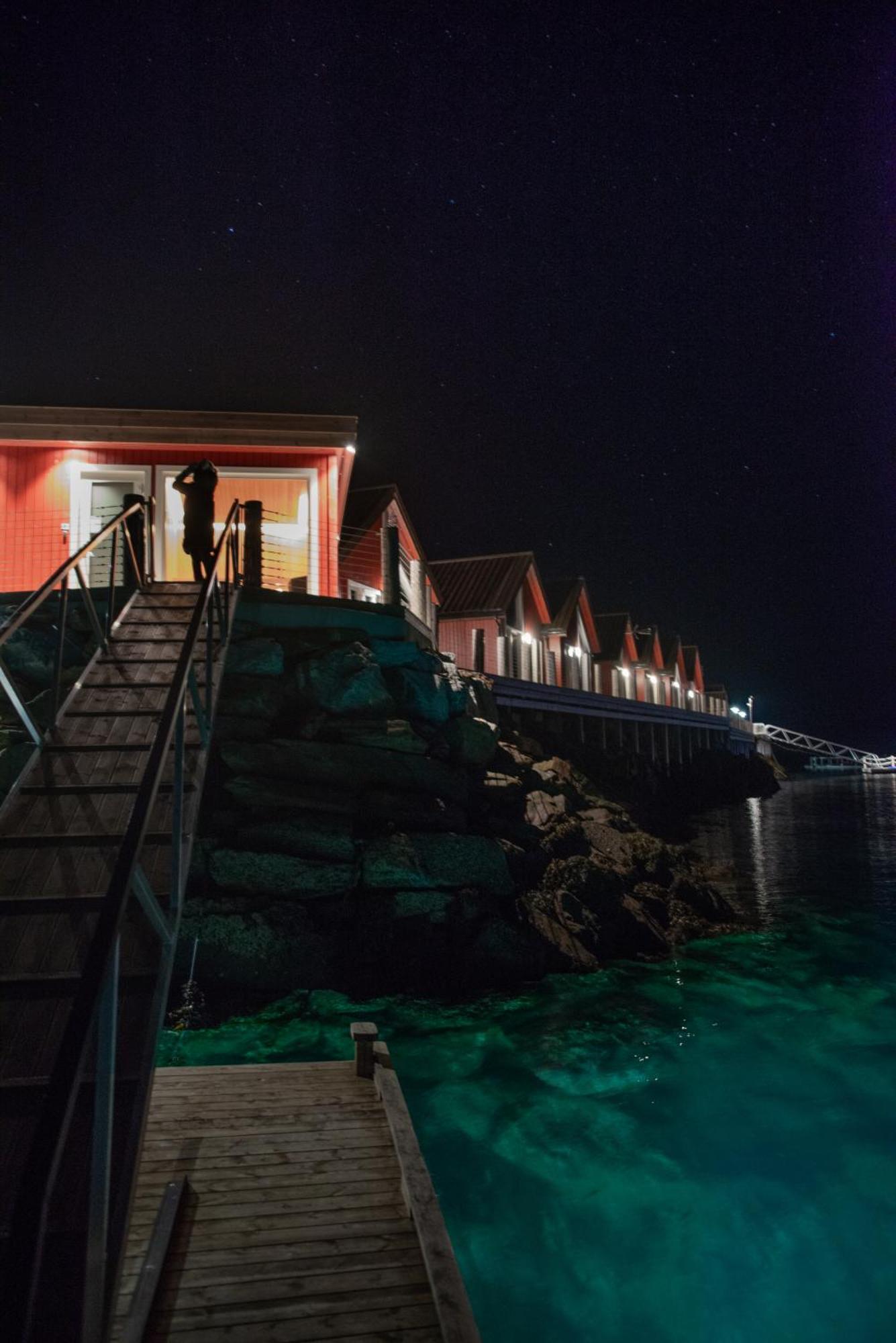 Hotel Norsk Havbrukssenter - Rorbuer Bronnoysund Exteriér fotografie